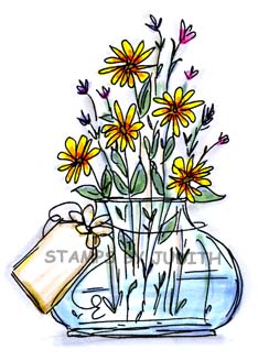 S-68 Flowers in Vase